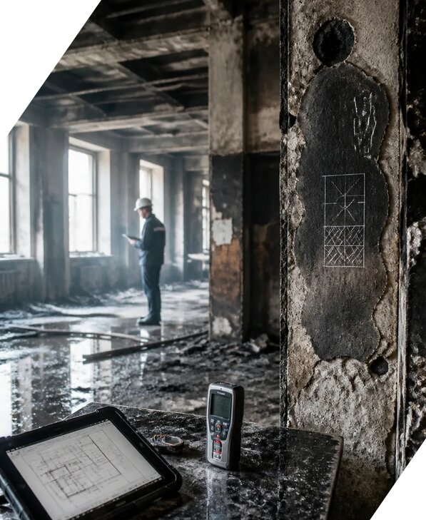 Обследование зданий после пожара в Тобольске от 15251 р. | ЭкспертизаРоссия